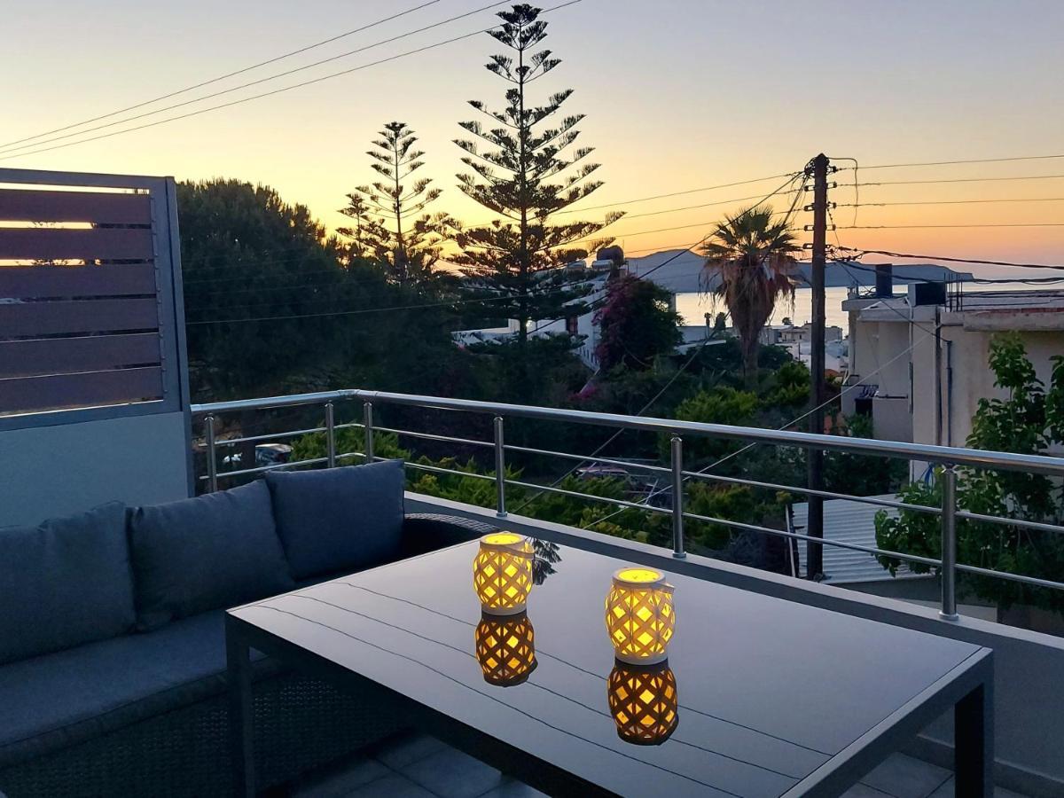 Aria Sea View, Chania Σταλός Εξωτερικό φωτογραφία