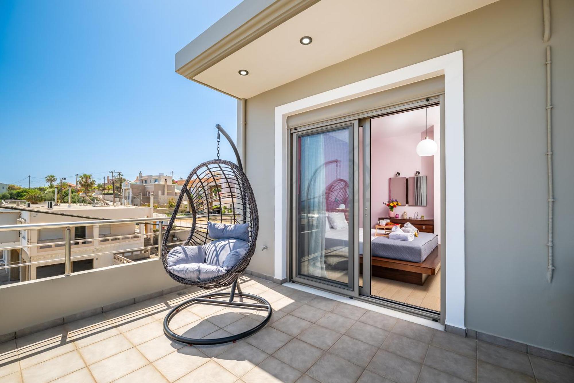 Aria Sea View, Chania Σταλός Εξωτερικό φωτογραφία