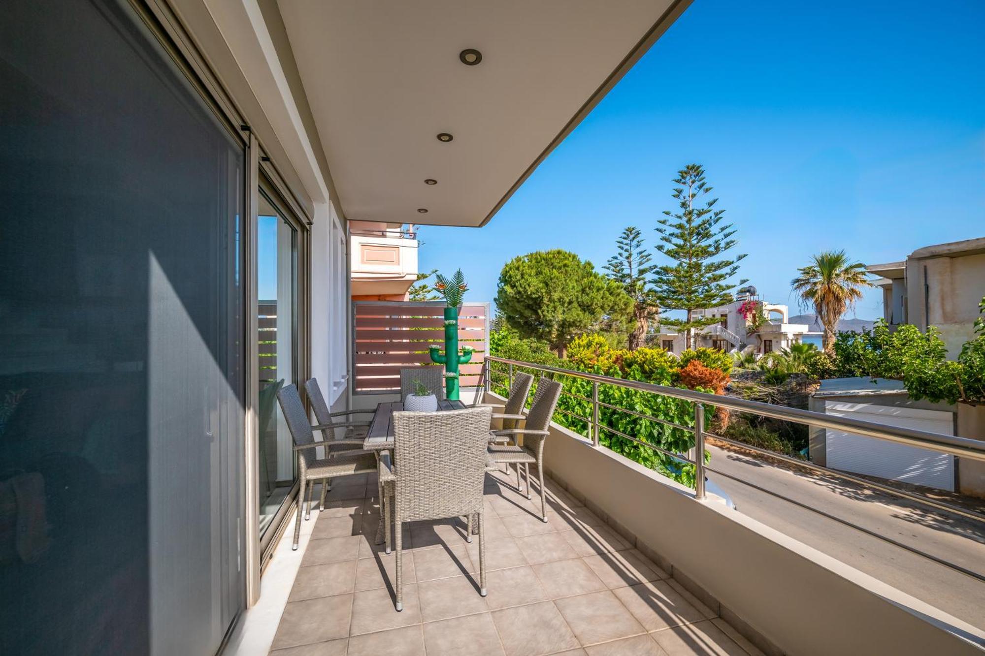 Aria Sea View, Chania Σταλός Εξωτερικό φωτογραφία