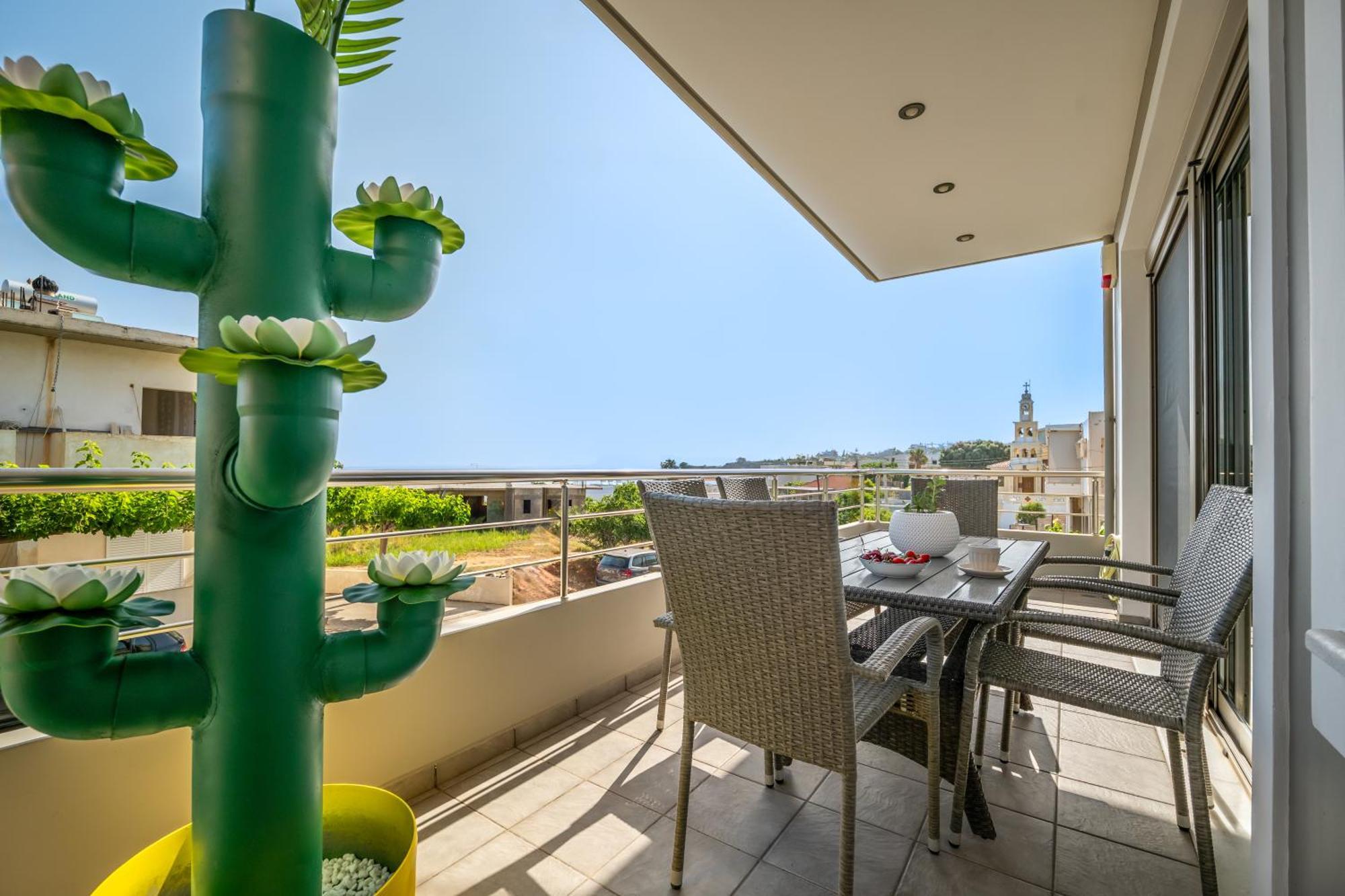 Aria Sea View, Chania Σταλός Εξωτερικό φωτογραφία