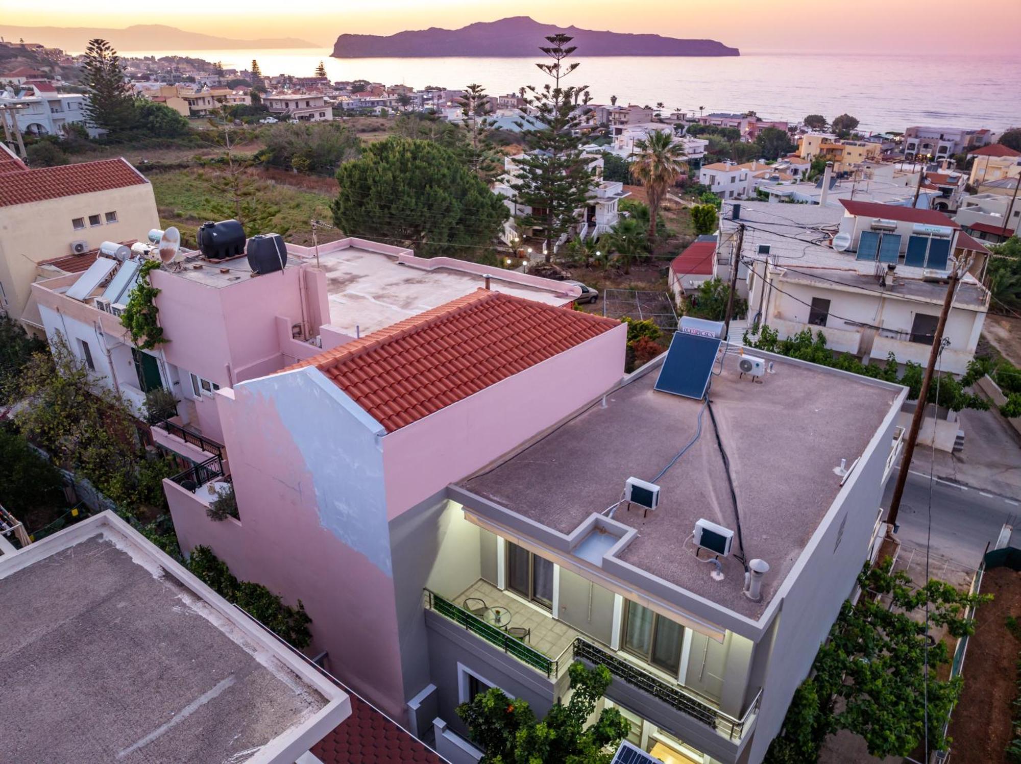 Aria Sea View, Chania Σταλός Εξωτερικό φωτογραφία