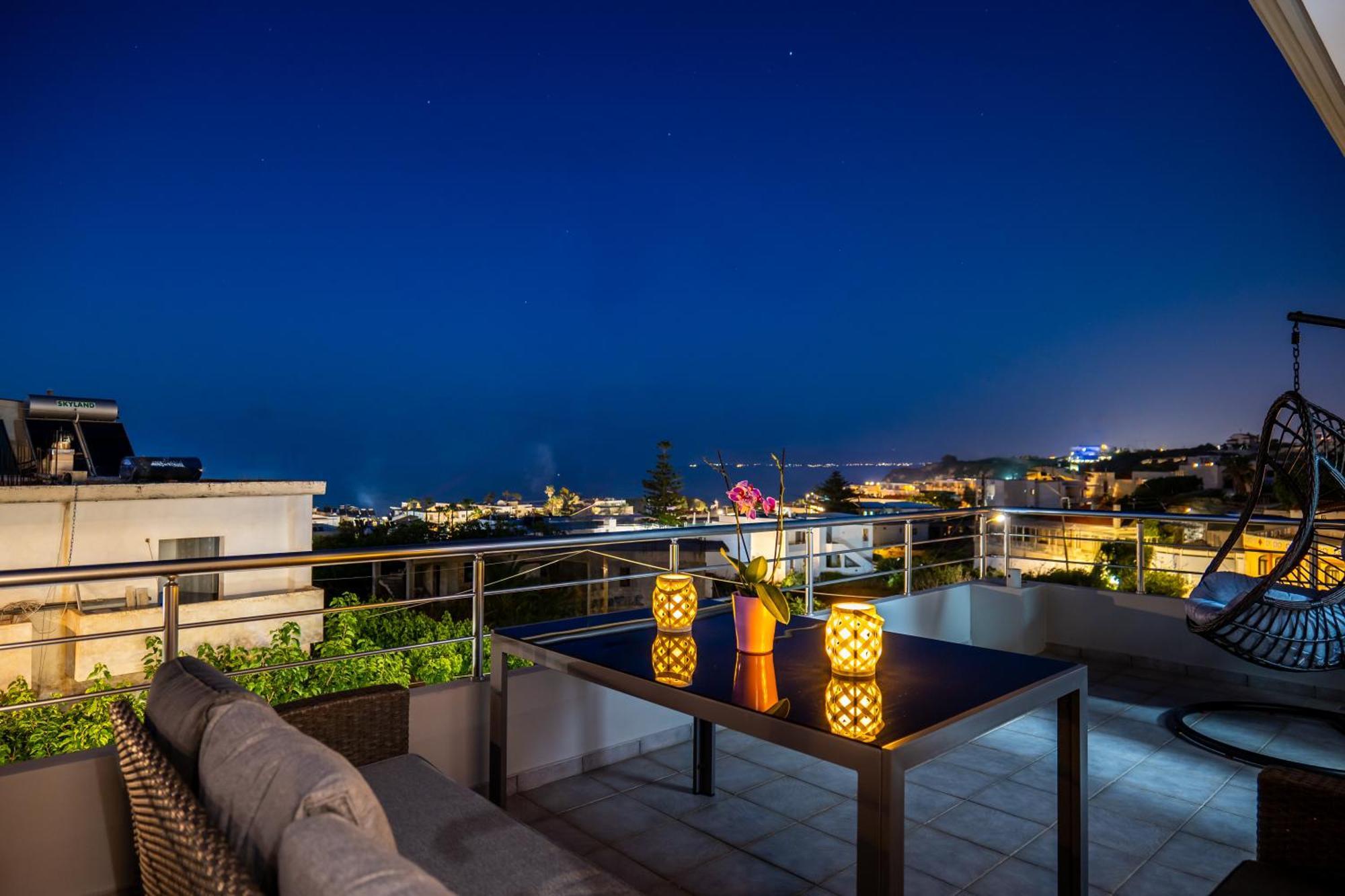 Aria Sea View, Chania Σταλός Εξωτερικό φωτογραφία