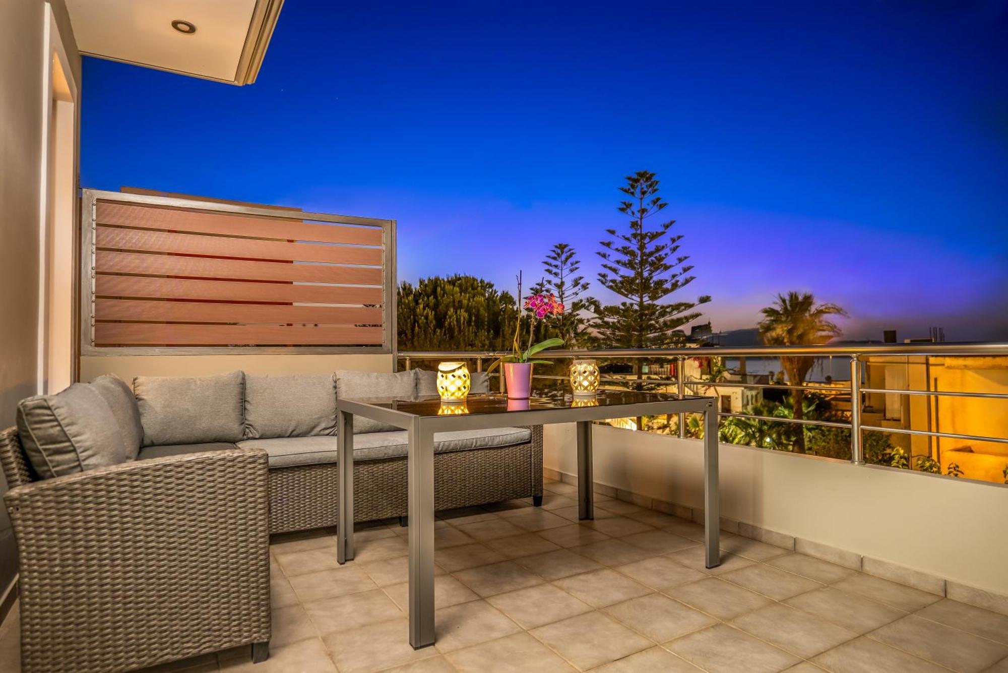 Aria Sea View, Chania Σταλός Εξωτερικό φωτογραφία